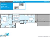 Image 11 : Appartement à 6600 BASTOGNE (Belgique) - Prix 1.250 €